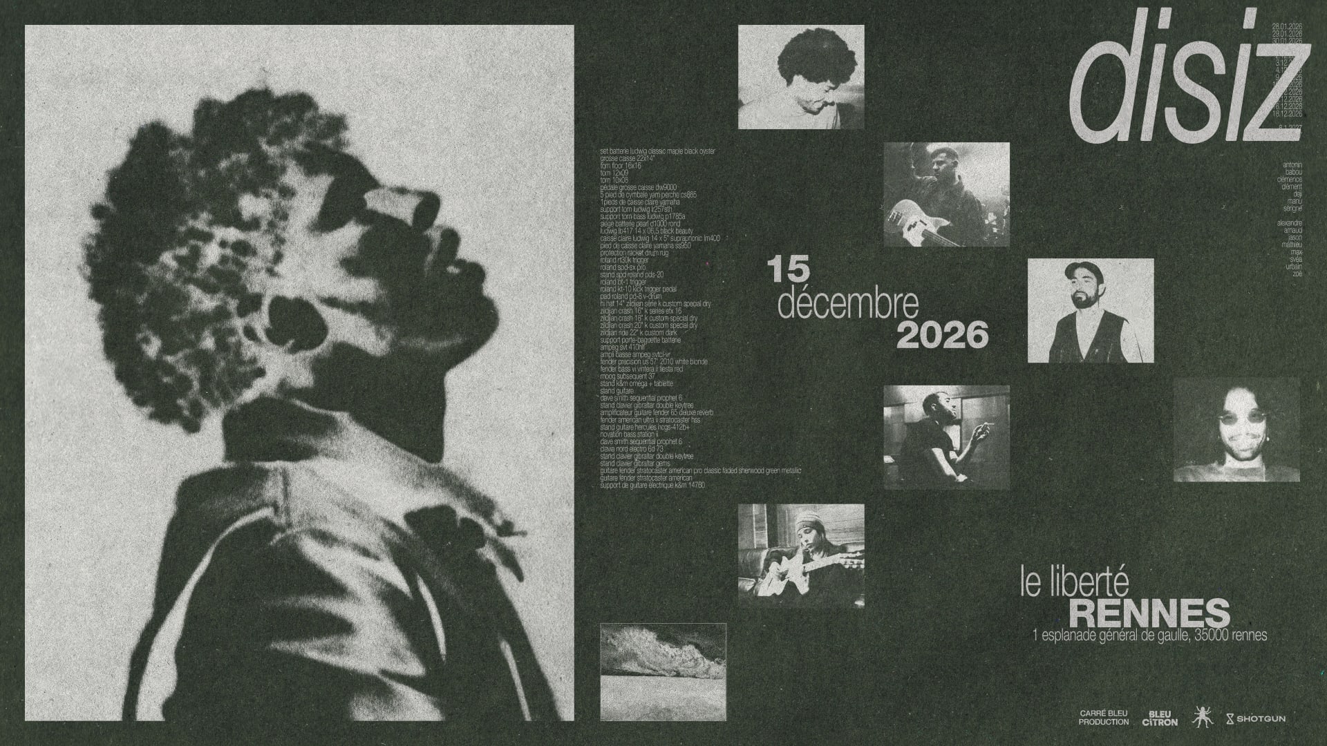 Disiz - Rennes Cover