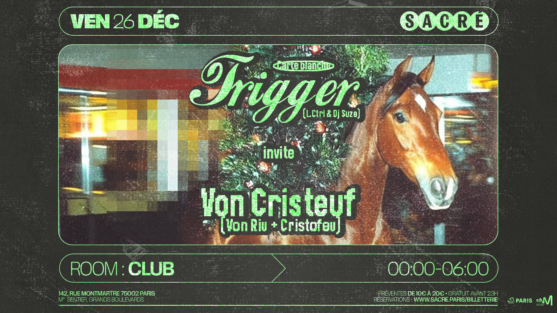 Sacré Présente : Trigger Carte Blanche Cover