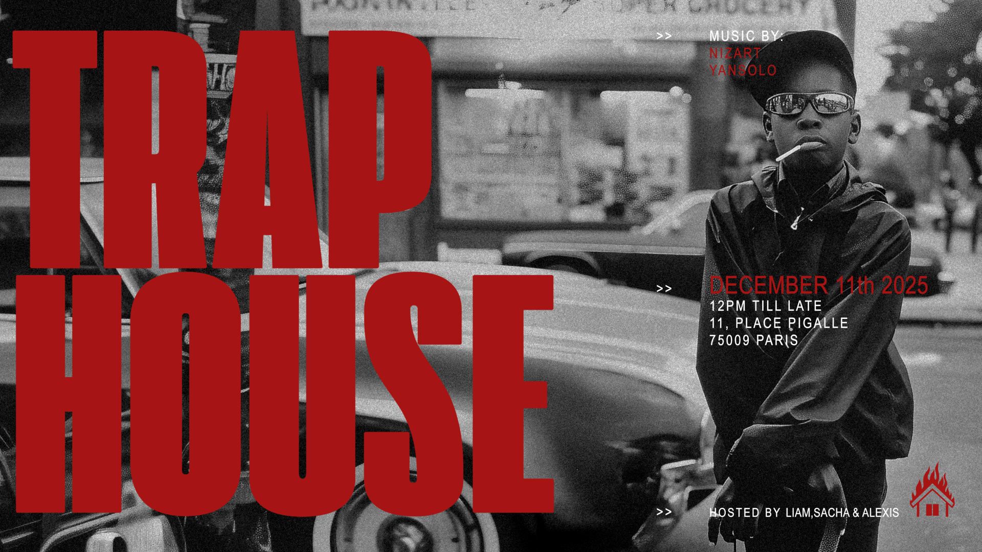 Traphouse - Folies Pigalle - Jeudi 11 Decembre Cover