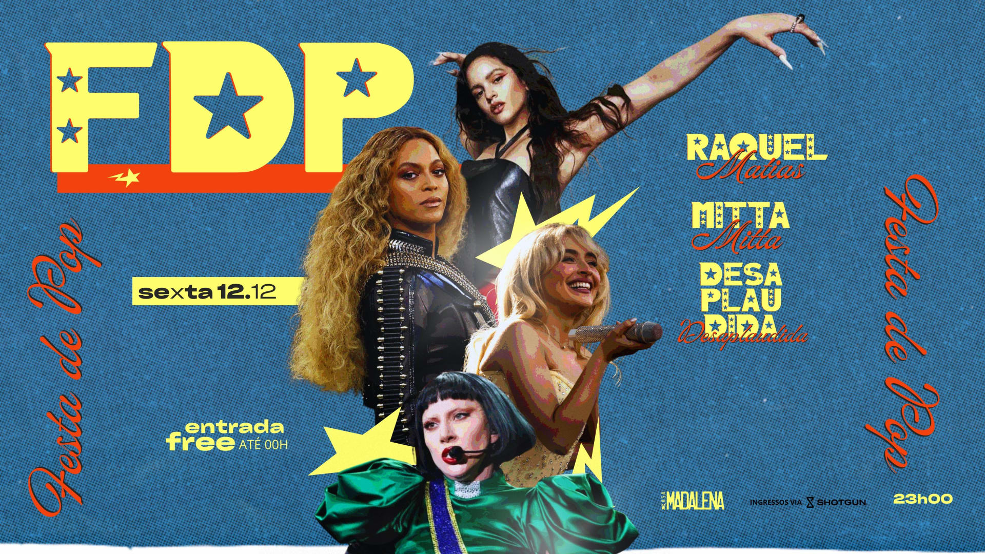 F.D.P. | Festa De Pop | Dezembro Cover