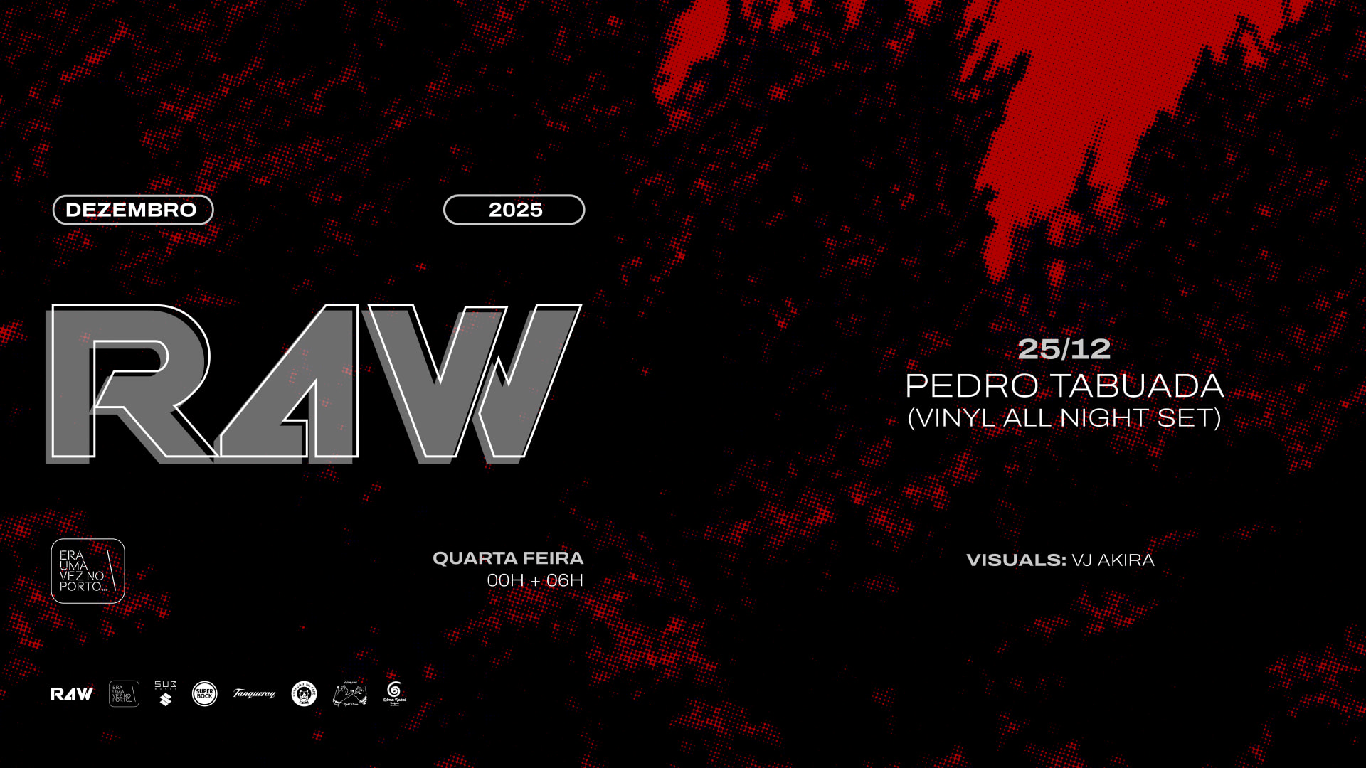 Raw - Special Chrismas  All Night Long Pedro Tabuada Vinil Cover