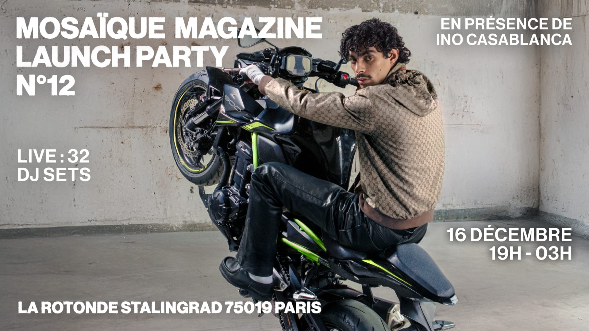Mosaïque N°12 - Launch Party Avec Ino Casablanca Et 32 Cover