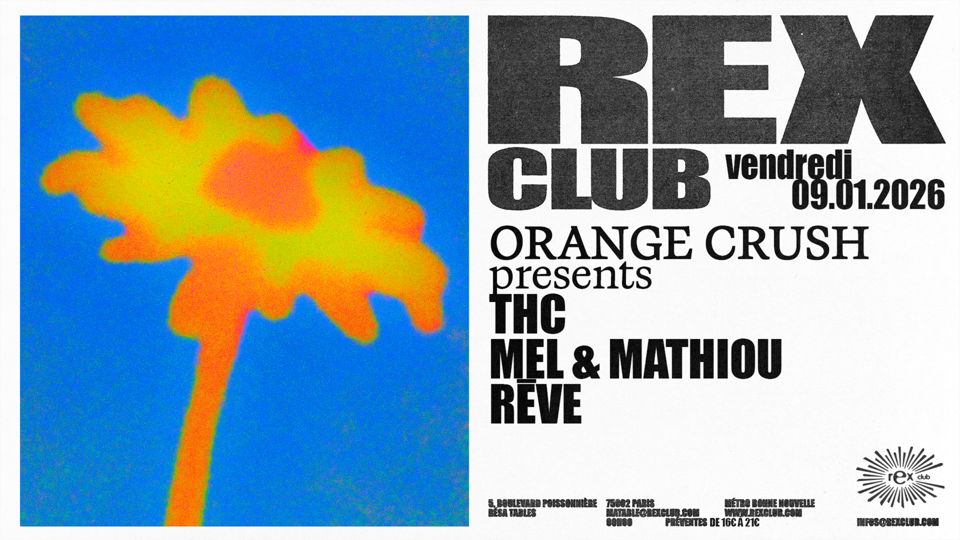 Orange Crush Presents: Thc, Mel & Mathiou, Reve Cover