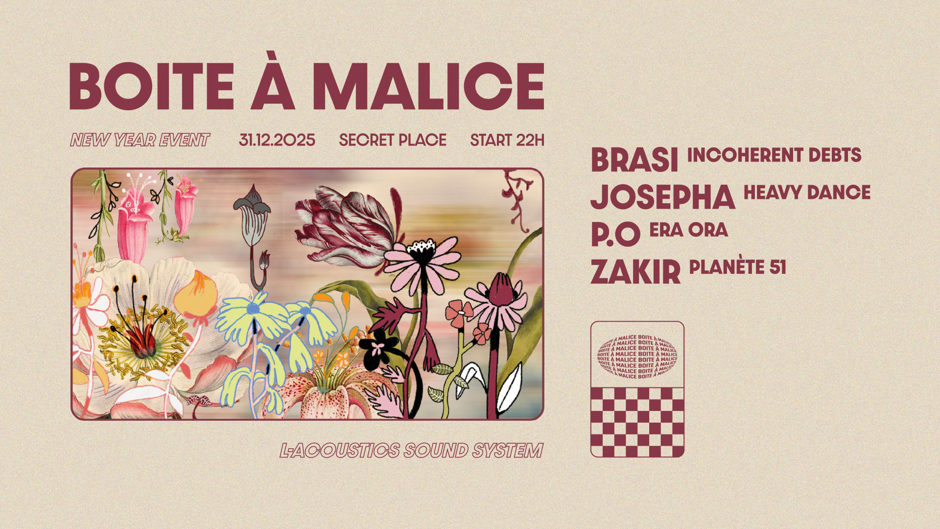 Boite A Malice : Nye Cover