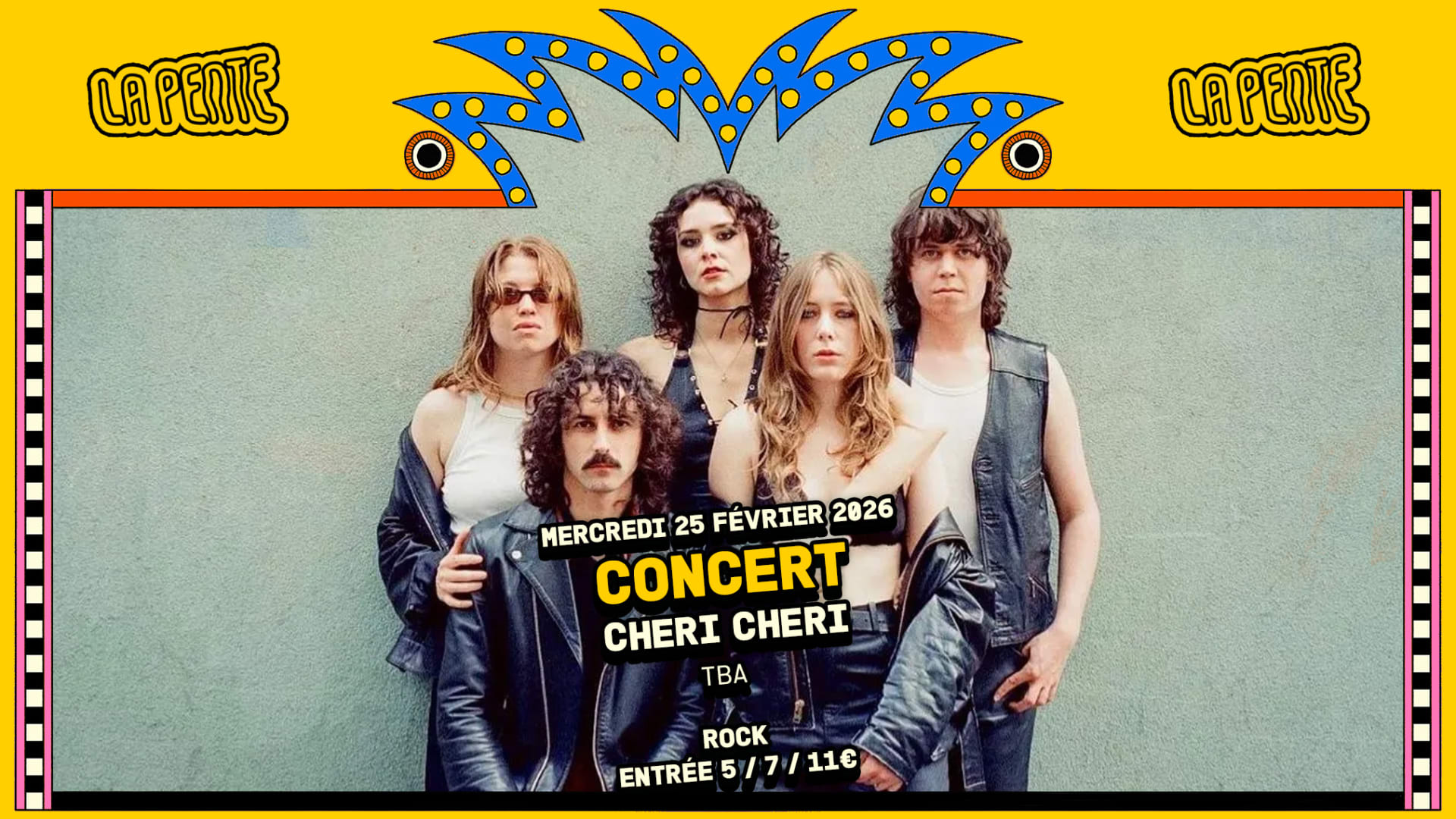 Concert : Chéri-Chéri (Rock) Cover
