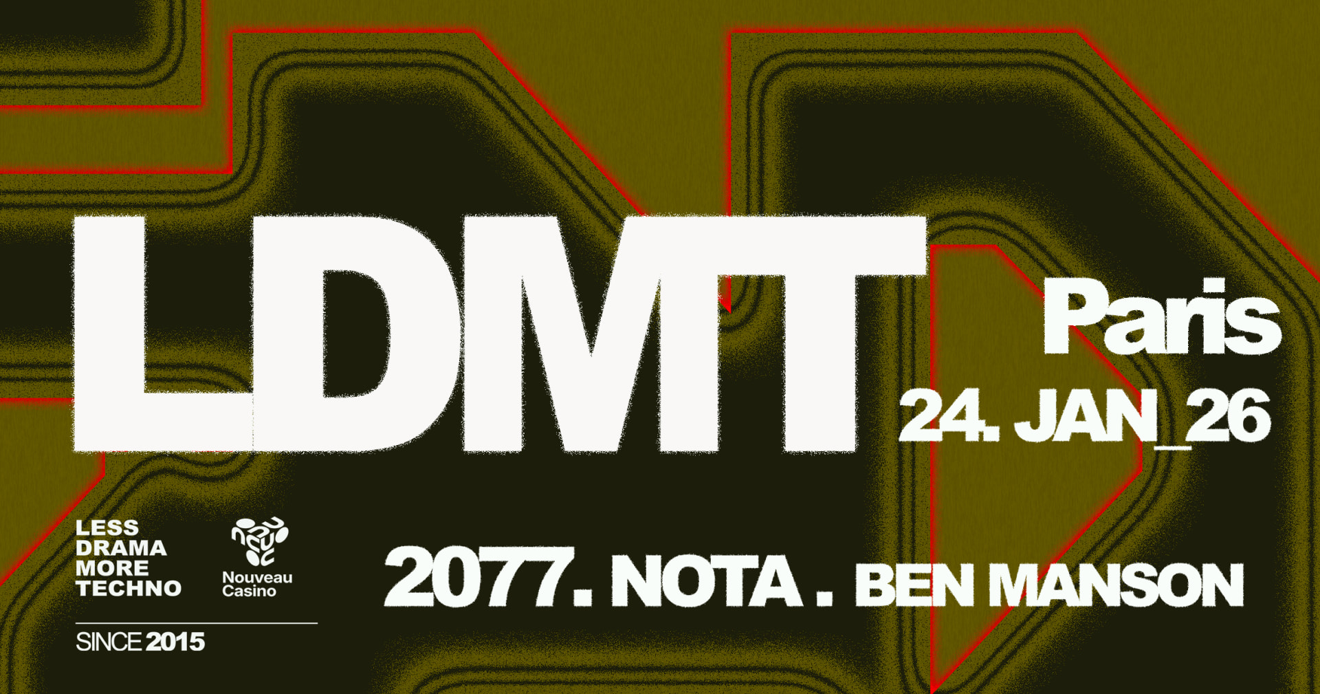 Less Drama More Techno [The Sound Of 2026] Cover