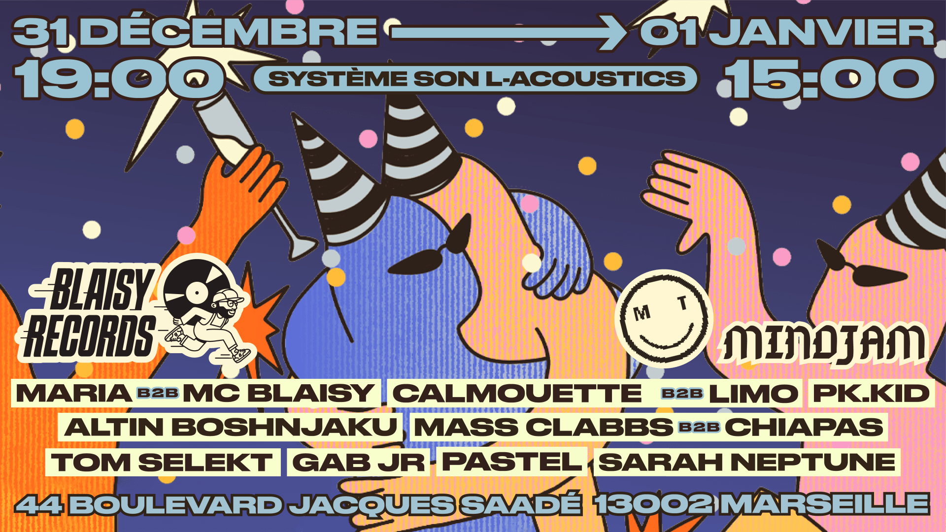 Blaisy Records X Mindtrip - Nye @ Absolem Cover