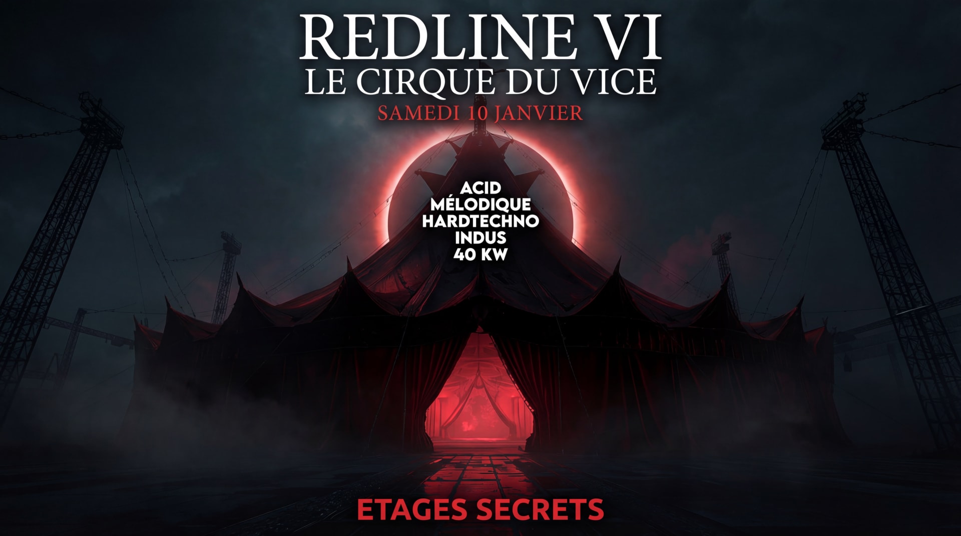 Redline / 006 —  Le Cirque Du Vice Cover