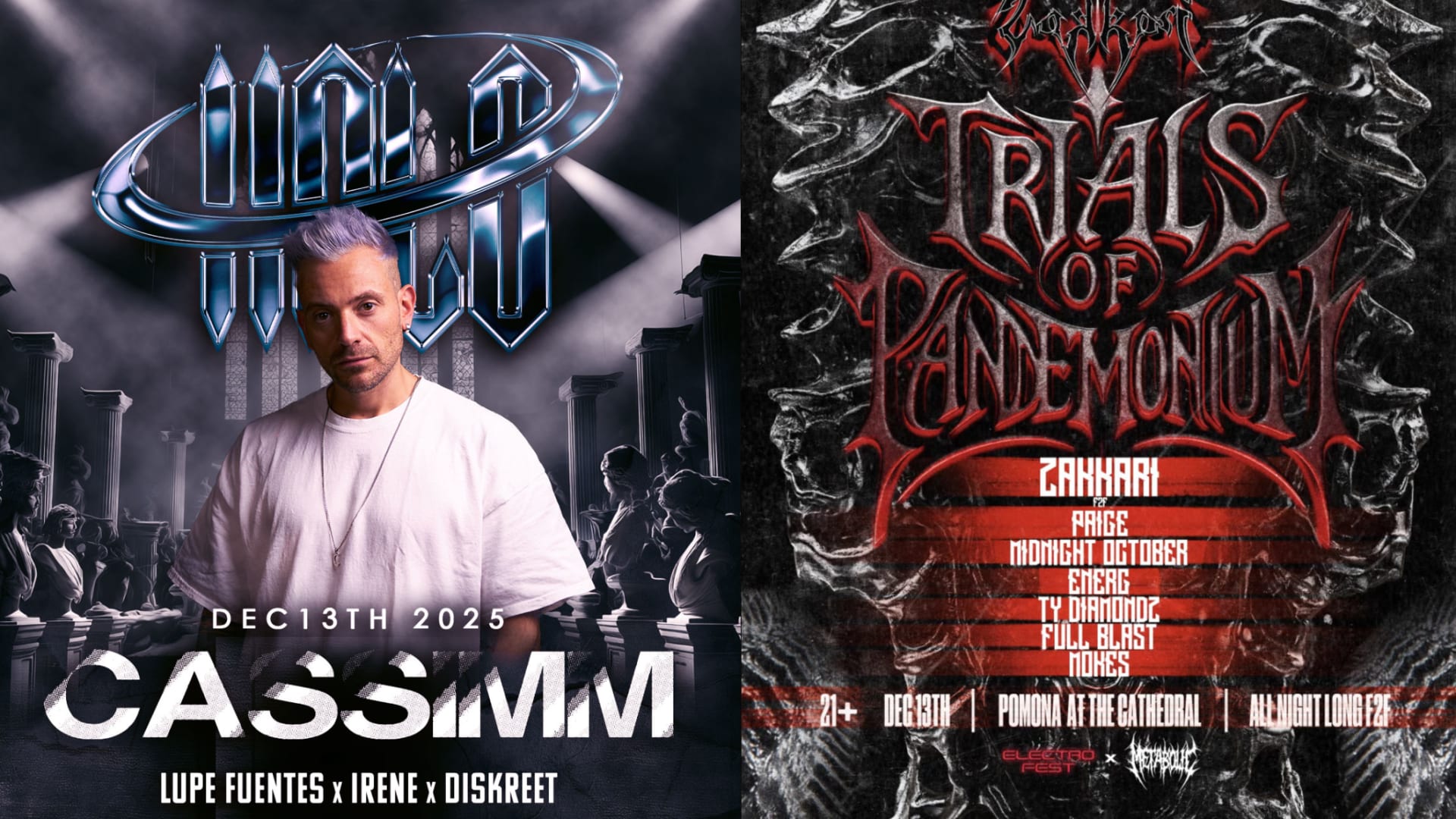 Halo & Trials Of Pandemonium | December 13th Cover