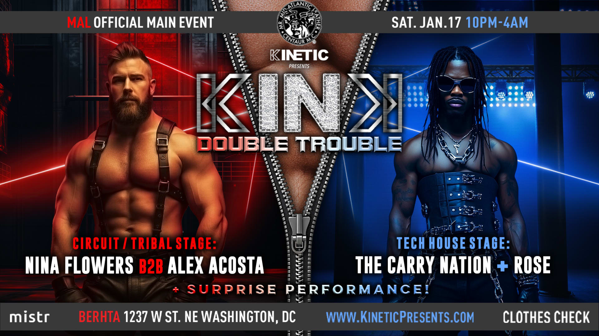 Kink Double Trouble: Official Mal Main Event Cover