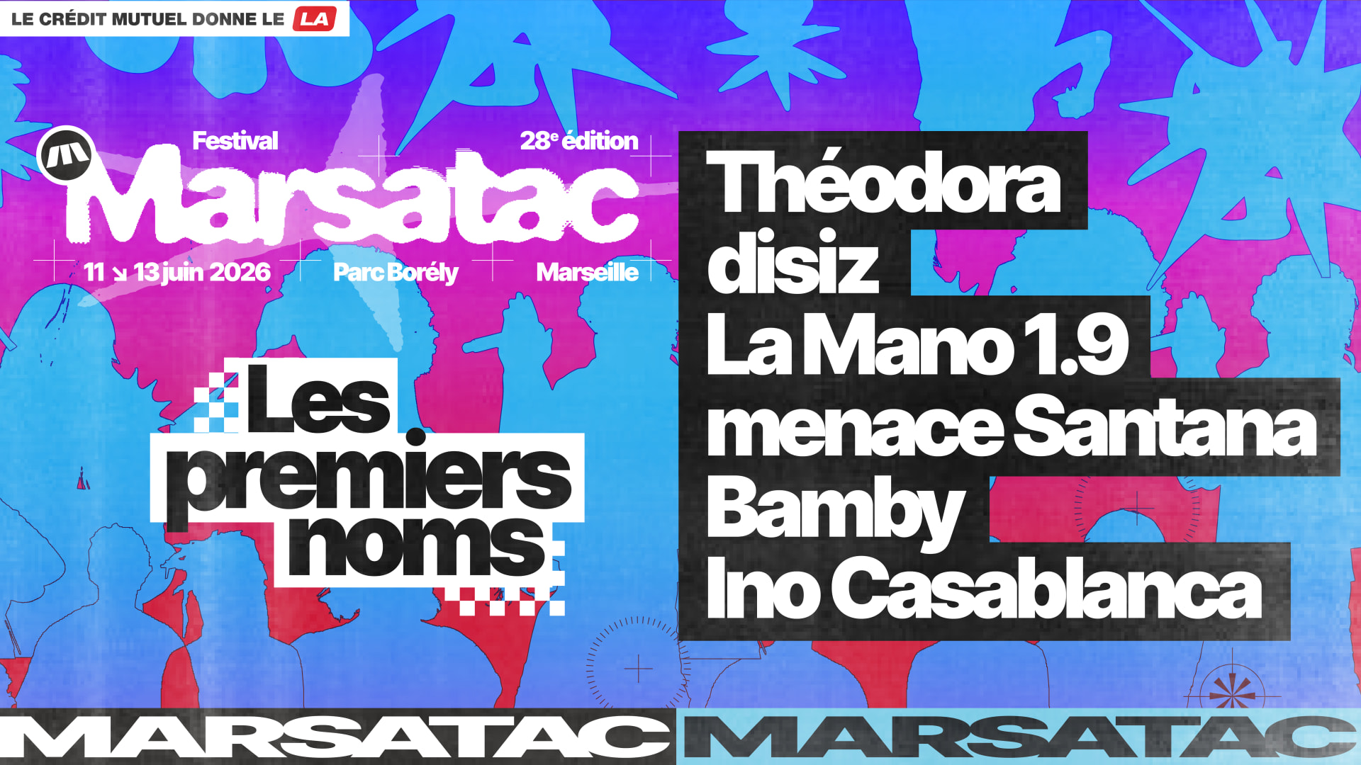 Festival Marsatac - 28ème Édition Cover