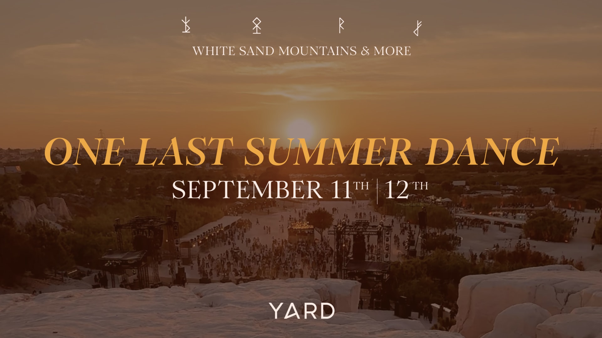 Yard - One Last Summer Dance 26' Cover