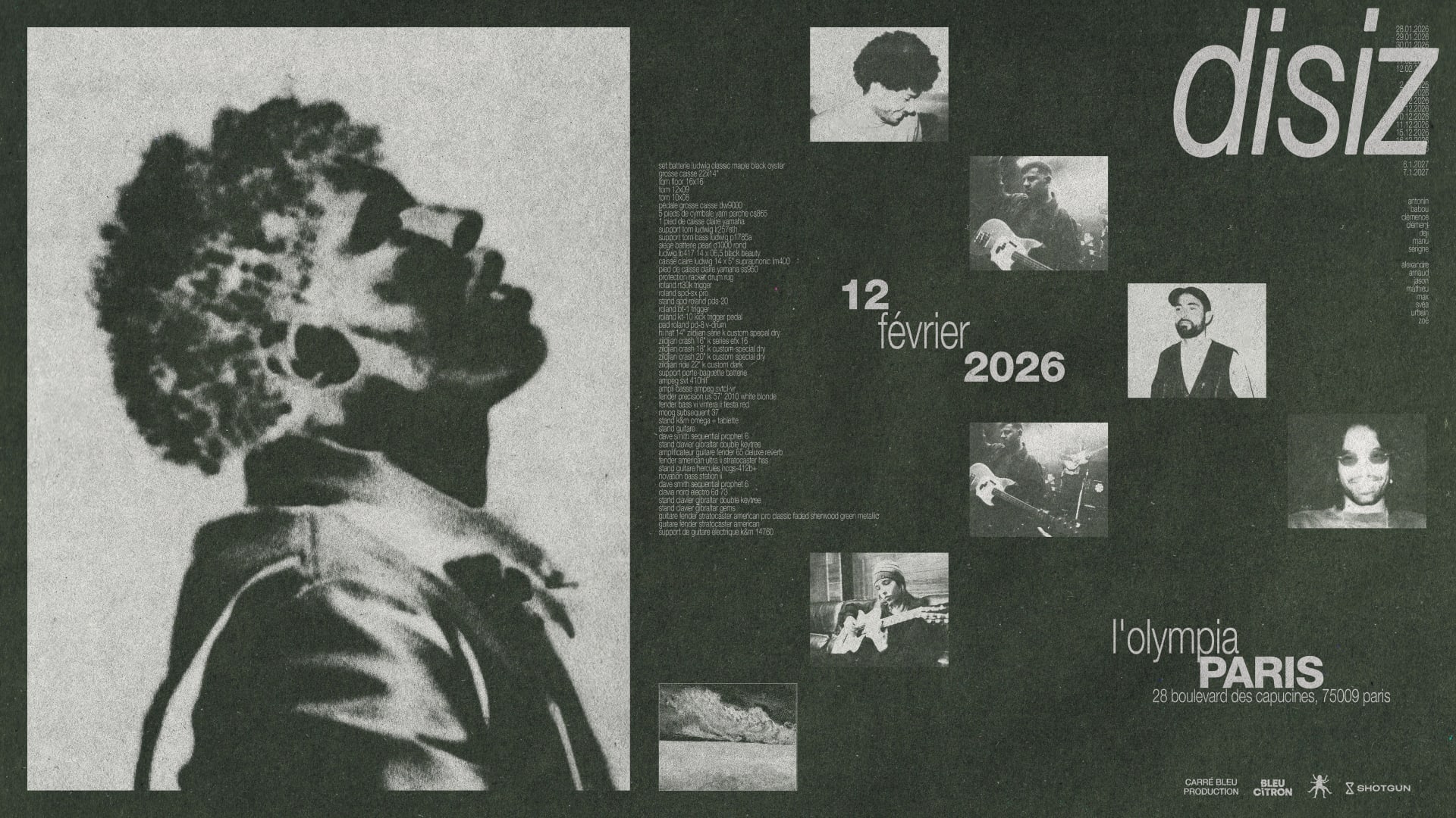 Disiz - L'olympia Cover