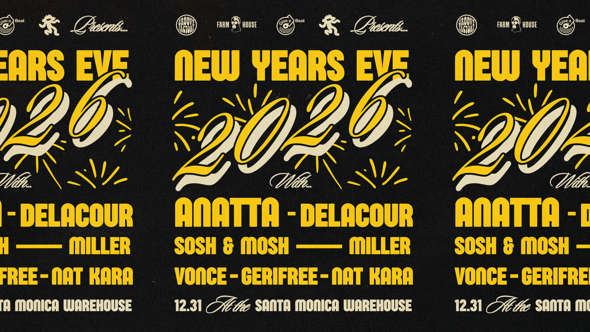 Groove Factory X Farm House: Nye Cover