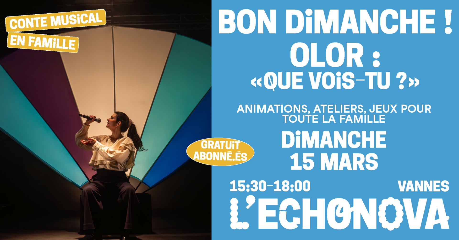 Bon Dimanche ! Olor : Que Vois-Tu ? Cover