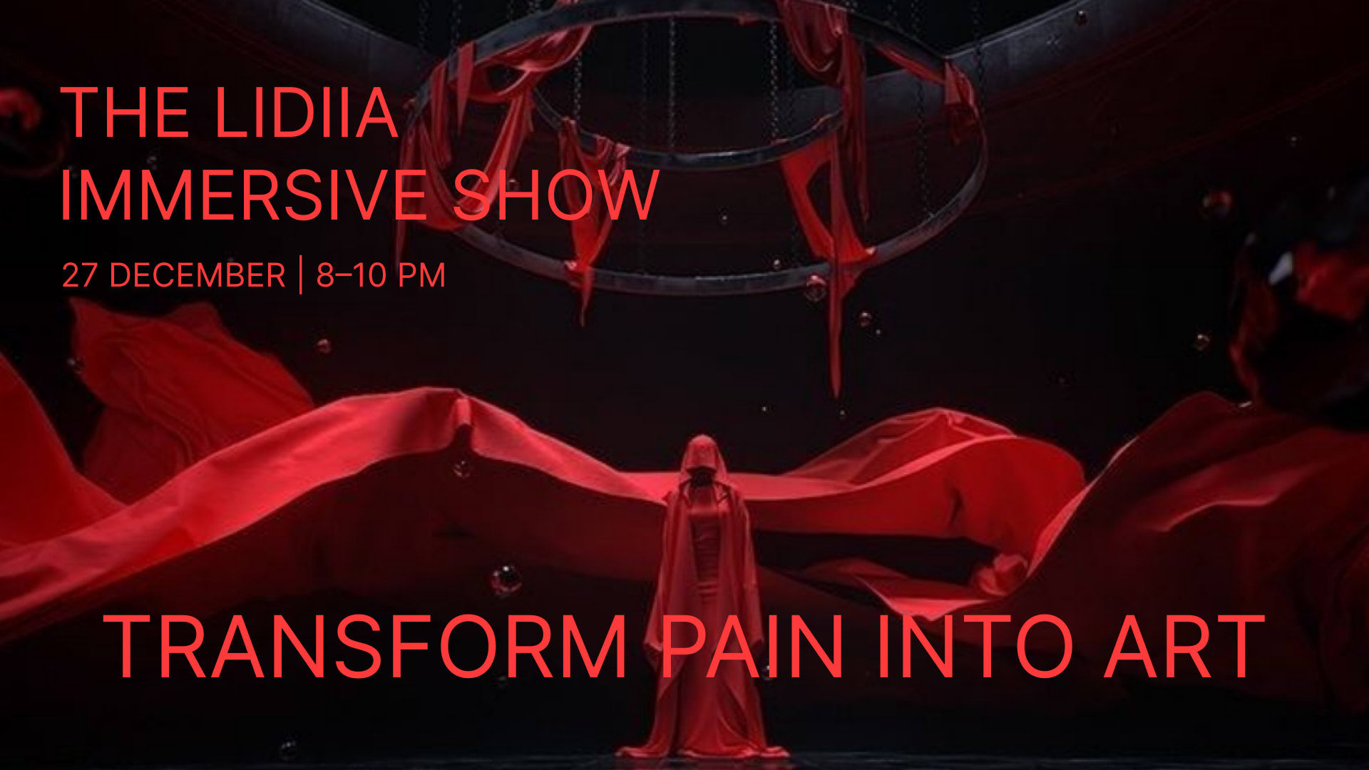 The Lidiia Immersive Show Cover