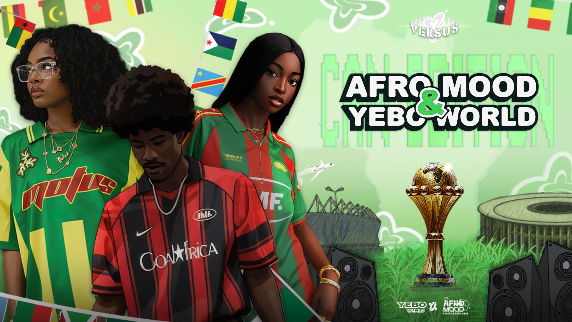 Yebo World X Afro Mood : Can Party Cover