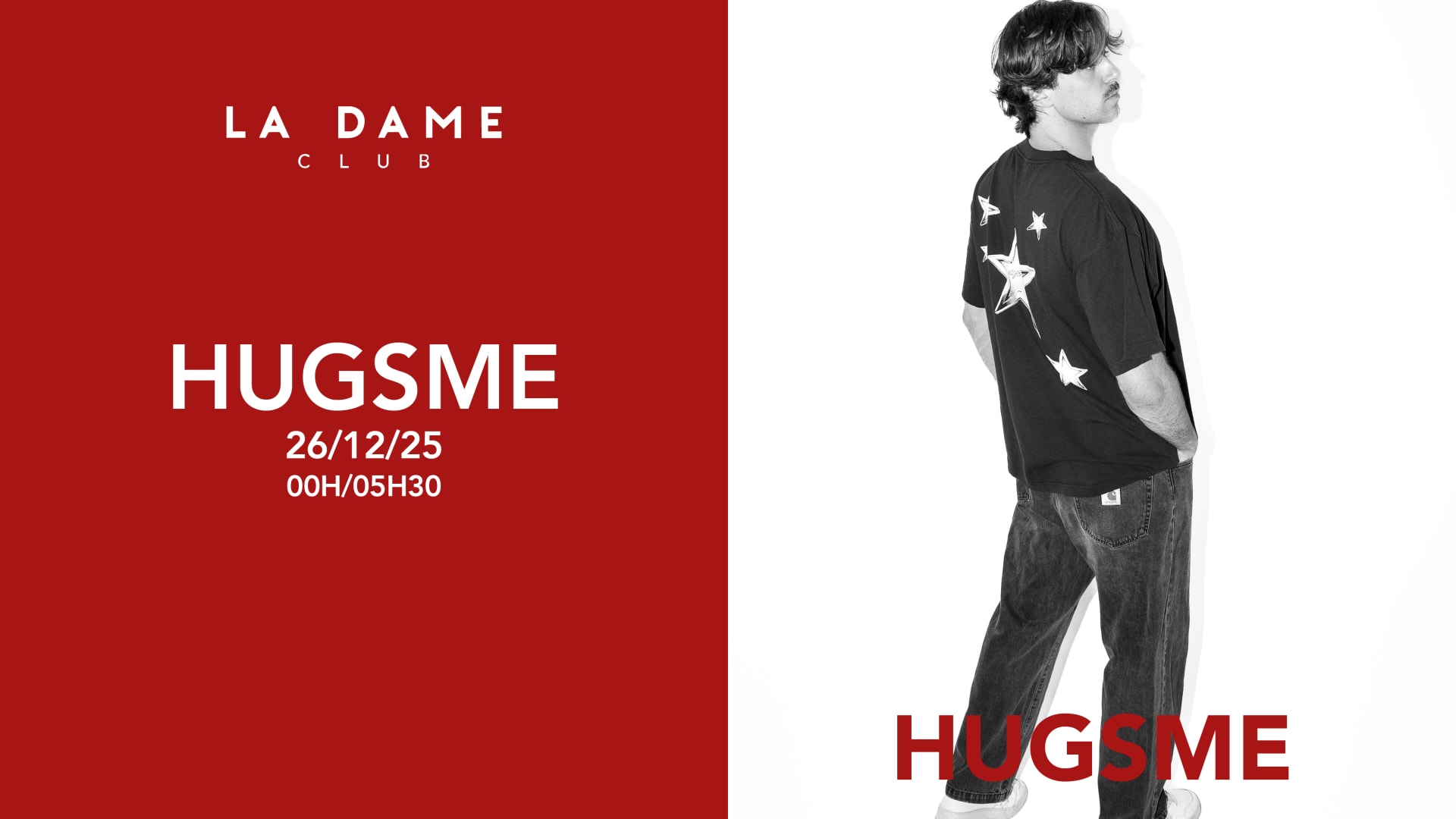 La Dame // Ven 26 Décembre // Hugsme Cover