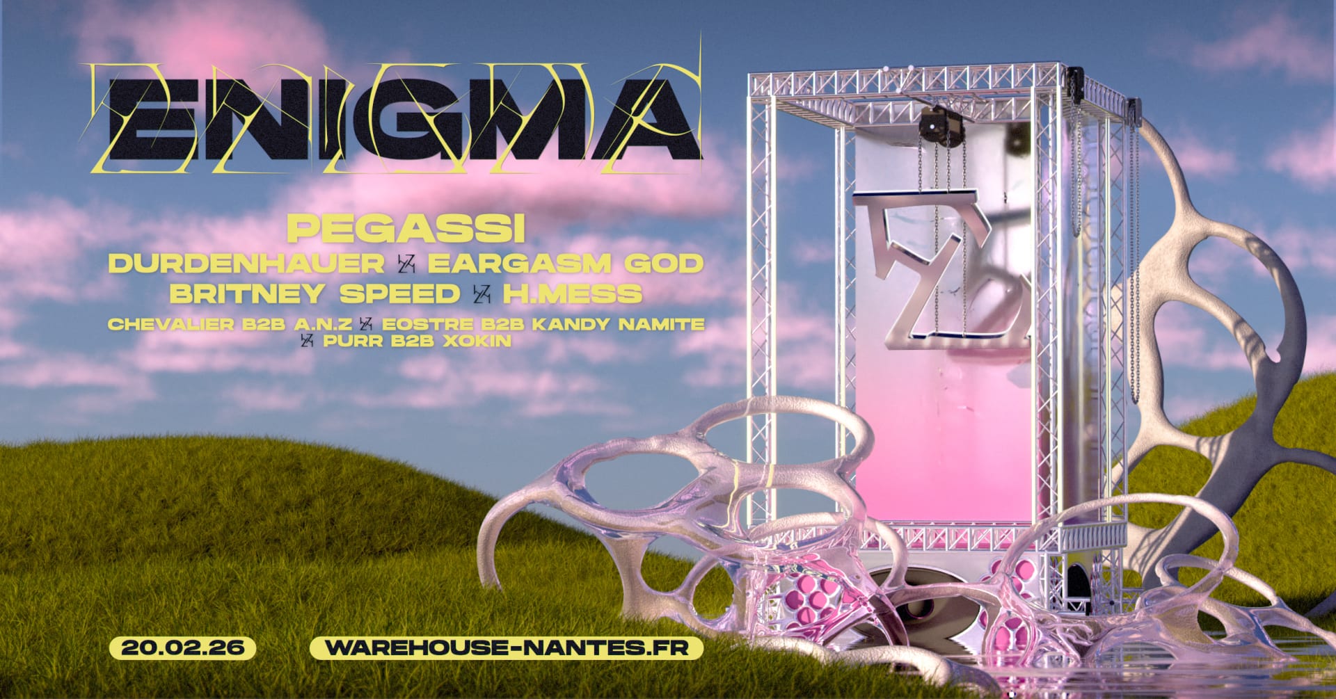 Enigma W/ Pegassi, Durdenhauer, Eargasm God & More Cover