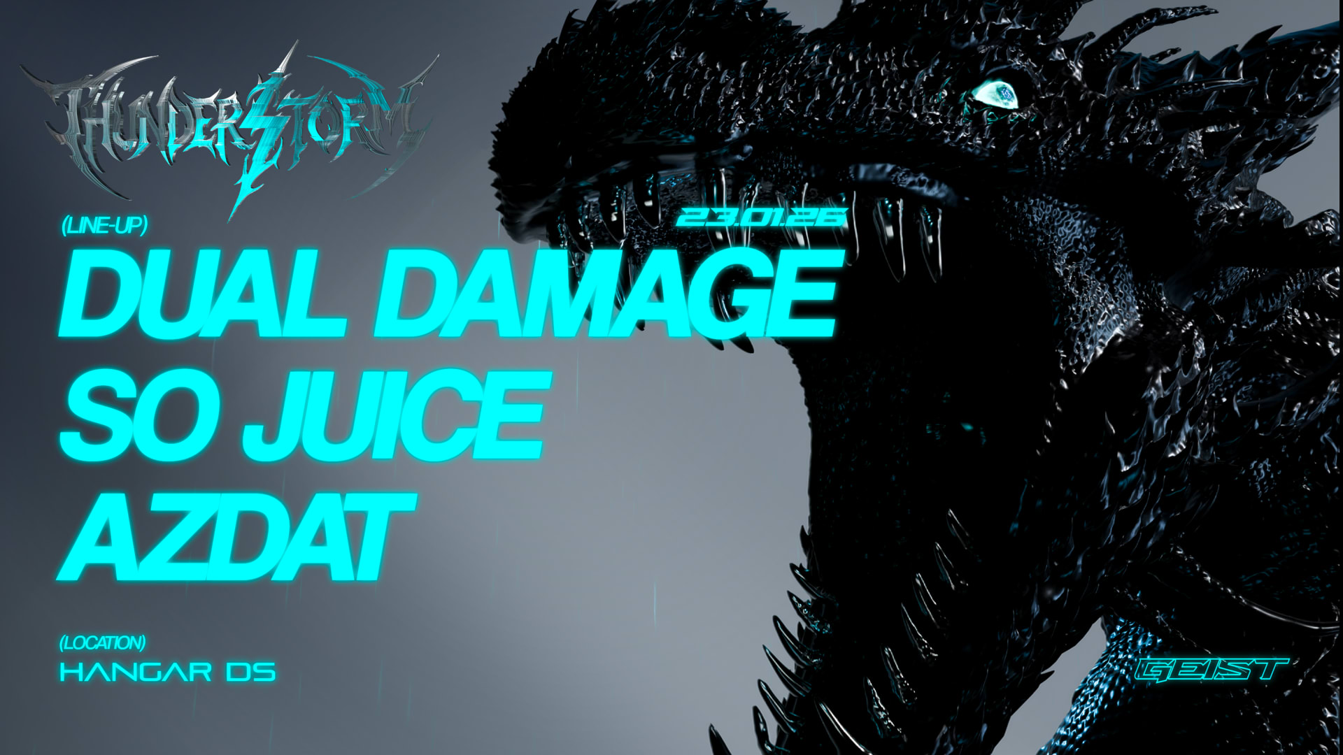 Thunderstorm : Dual Damage - So Juice - Azdat Cover