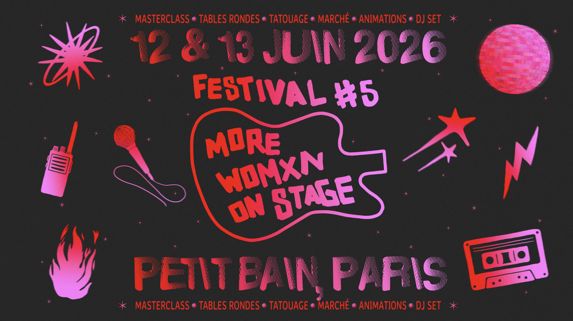 More Womxn On Stage Festival #5 Cover