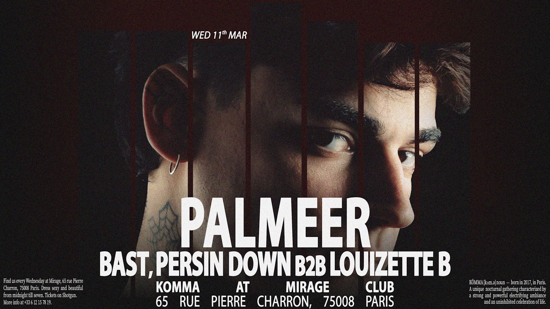 Kömma - Mirage: Pälmeer, Persin Down B2b Louizette B, Bast Cover