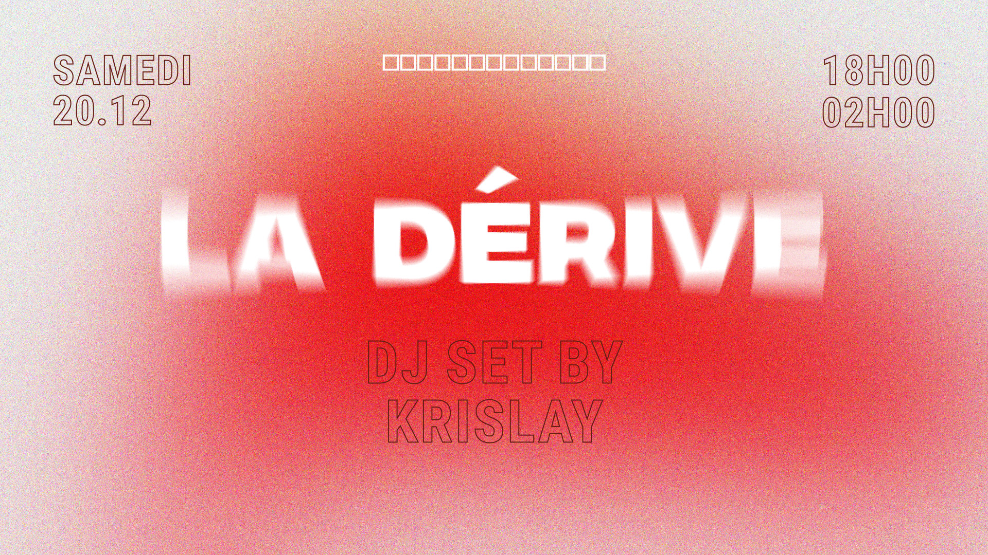La Dérive Cover
