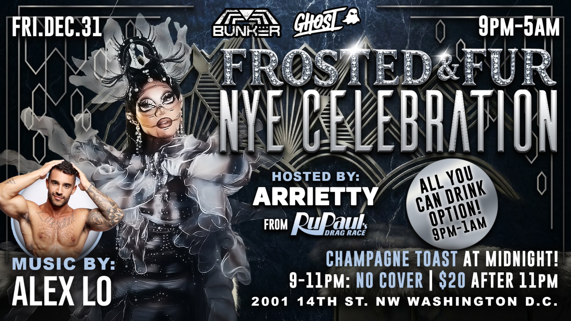 Frosted & Fur: New Years Eve Celebration Cover