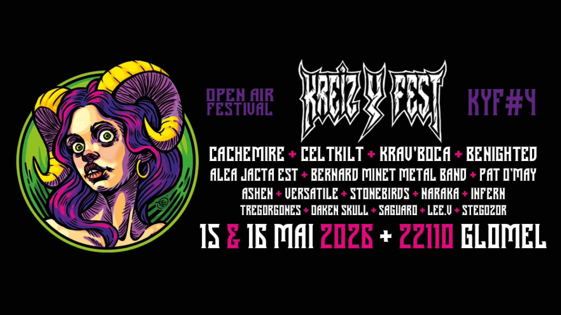 Kreiz Y Fest #4 Cover