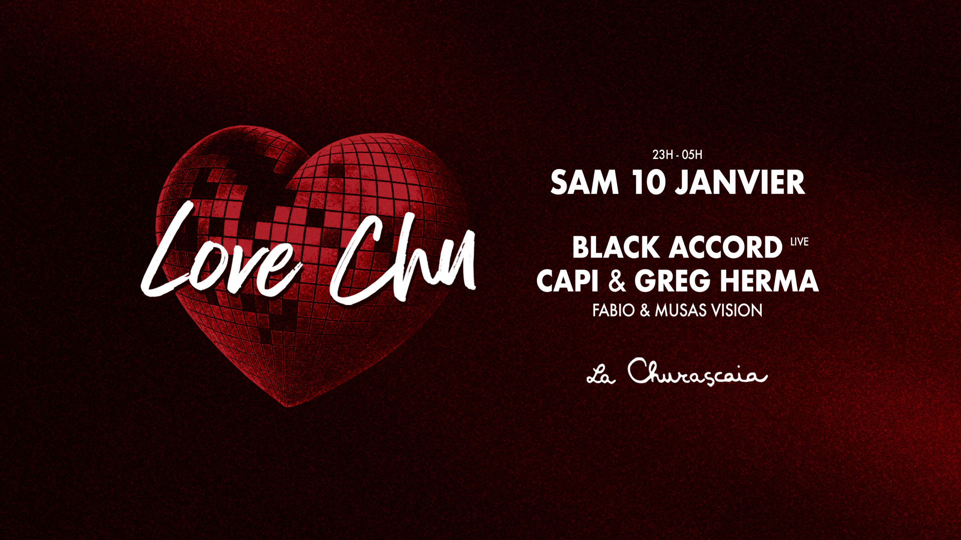 Love Chu - 10.01.26 - La Churascaia Cover
