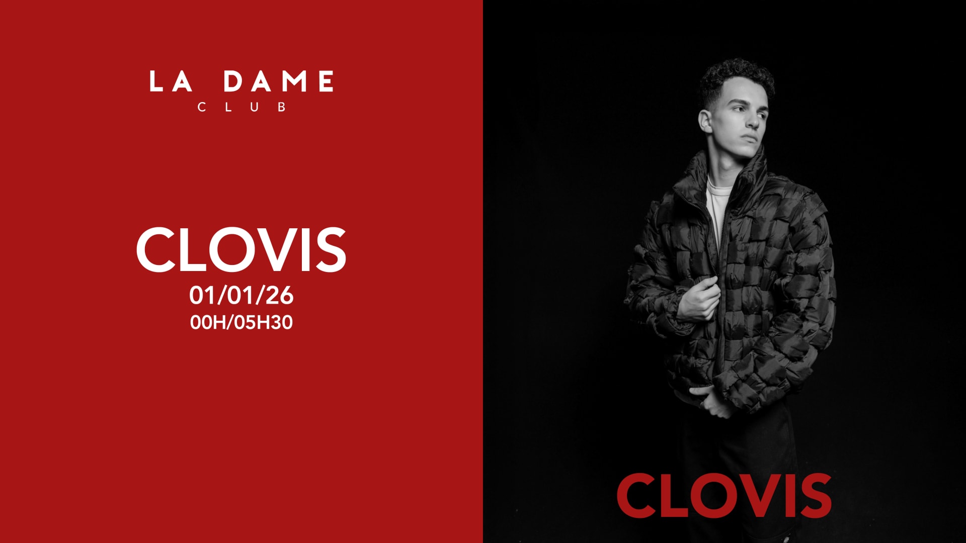 La Dame // Jeu 01 Janvier // Clovis Cover