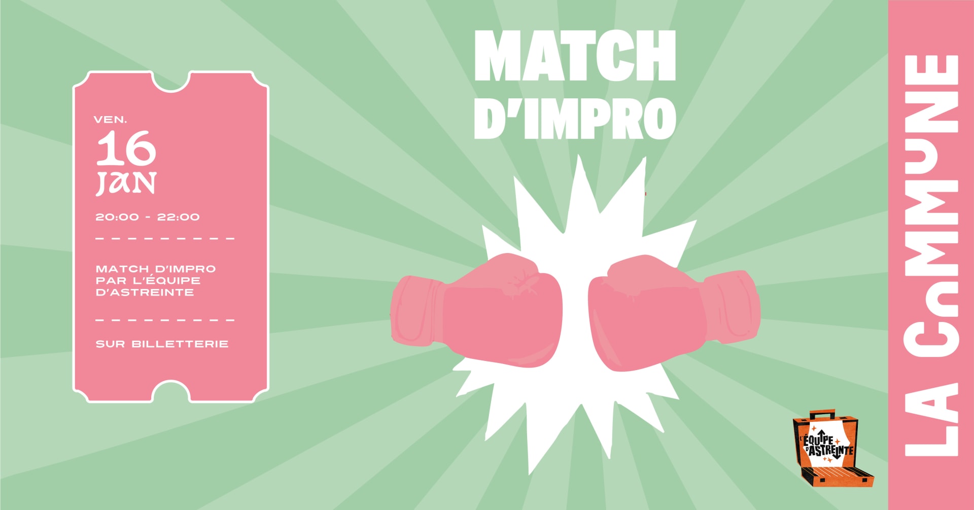 Match D'impro Par L'équipe D'astreinte Cover