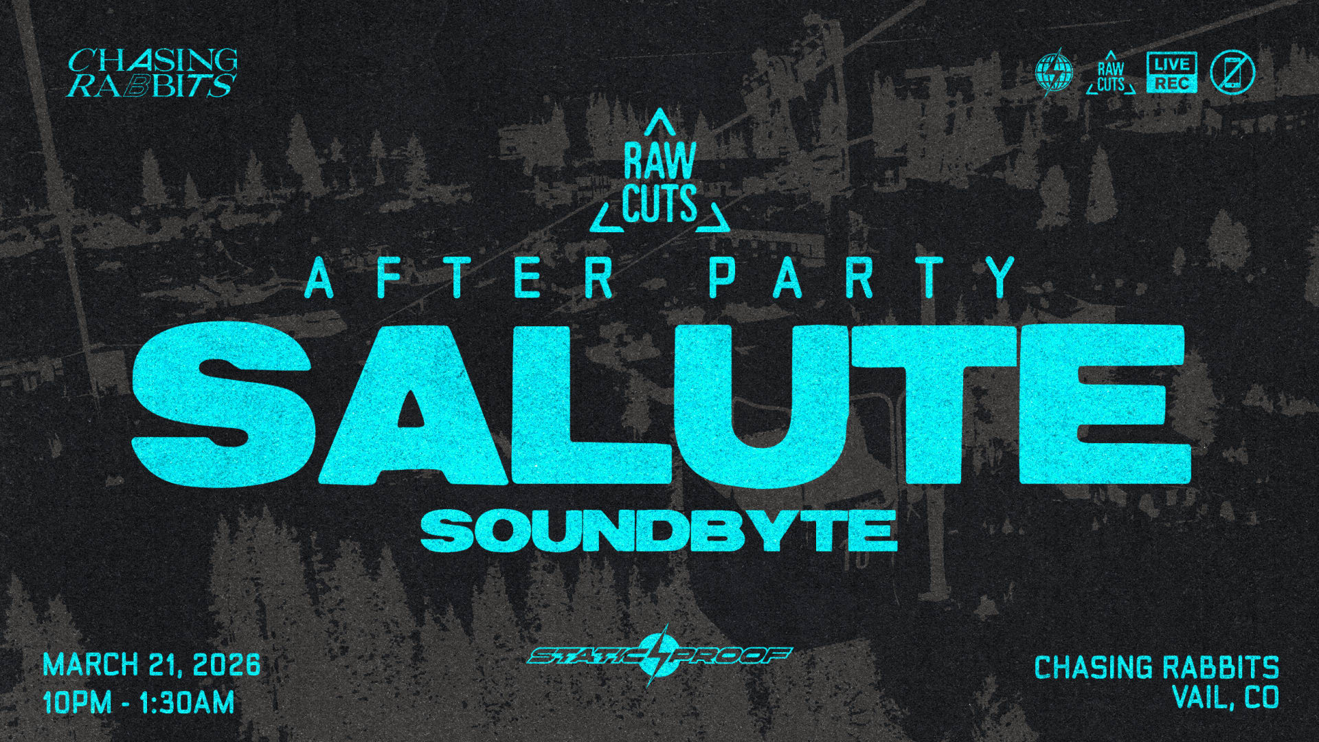 Raw Cuts X Staticproof: Salute After Party [Tickets] Cover