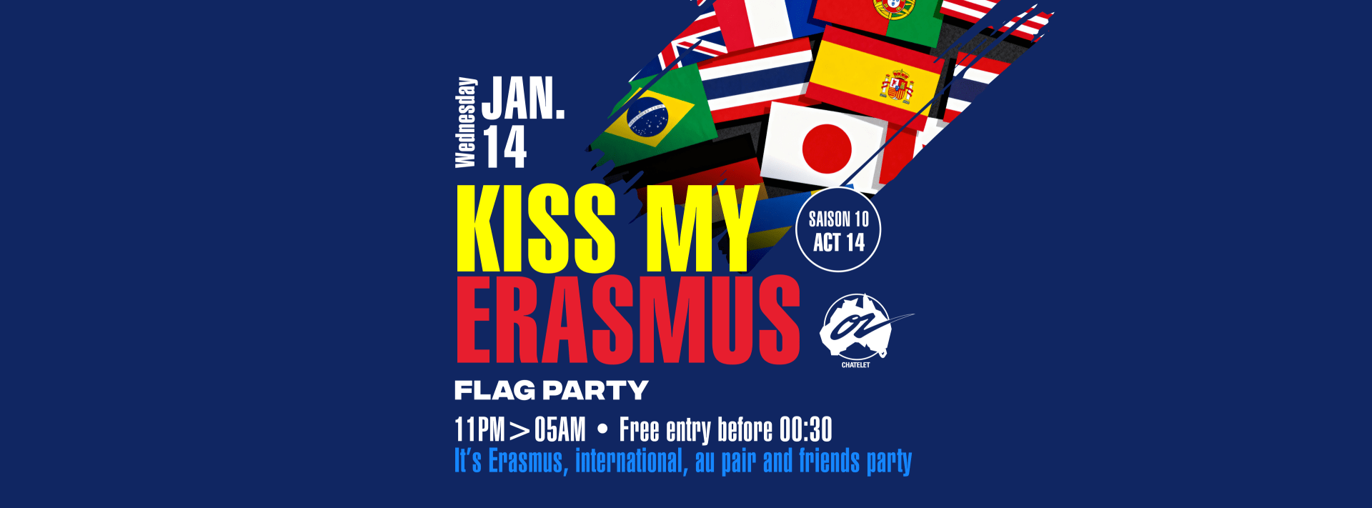 Kiss My Erasmus - 14.01.26 Cover