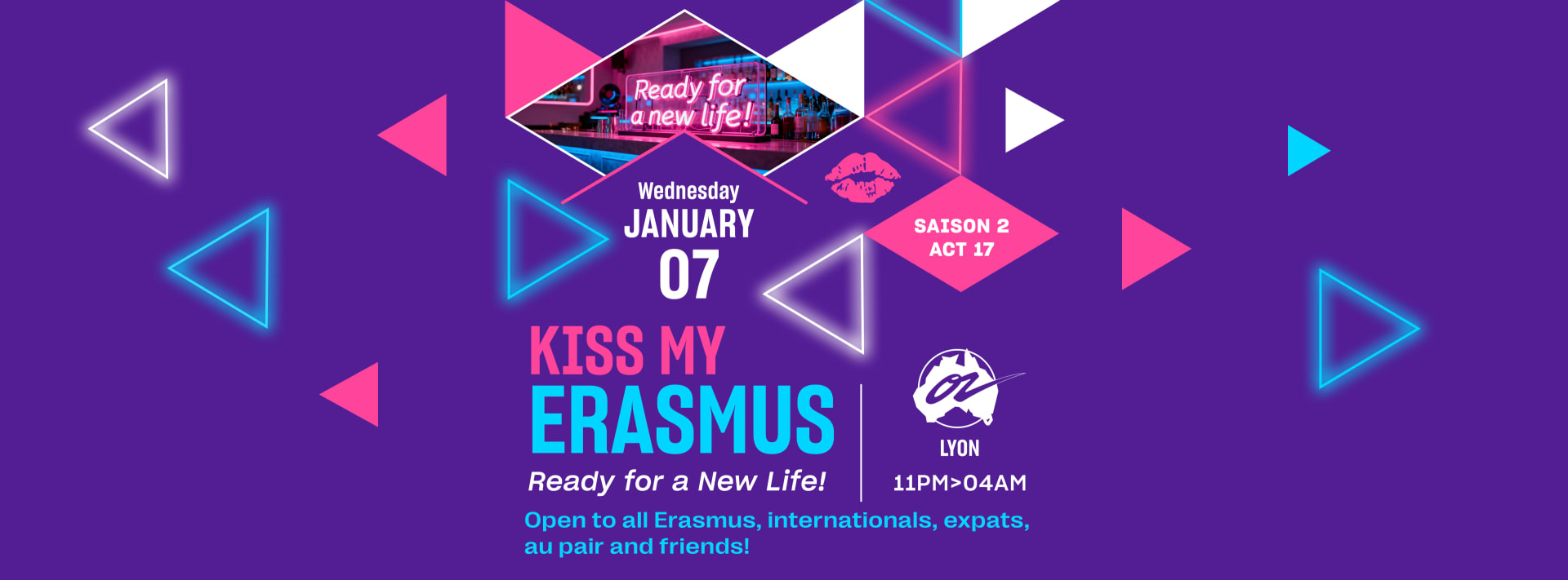 Kiss My Erasmus 07.01 - Lyon Cover