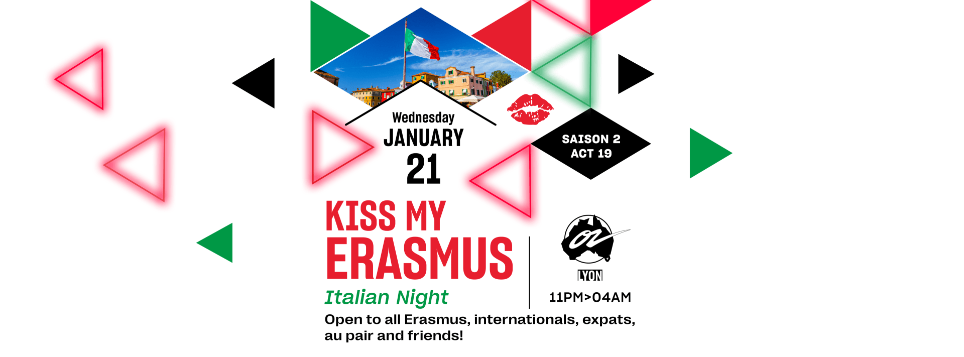 Kiss My Erasmus 21.01 - Lyon Cover