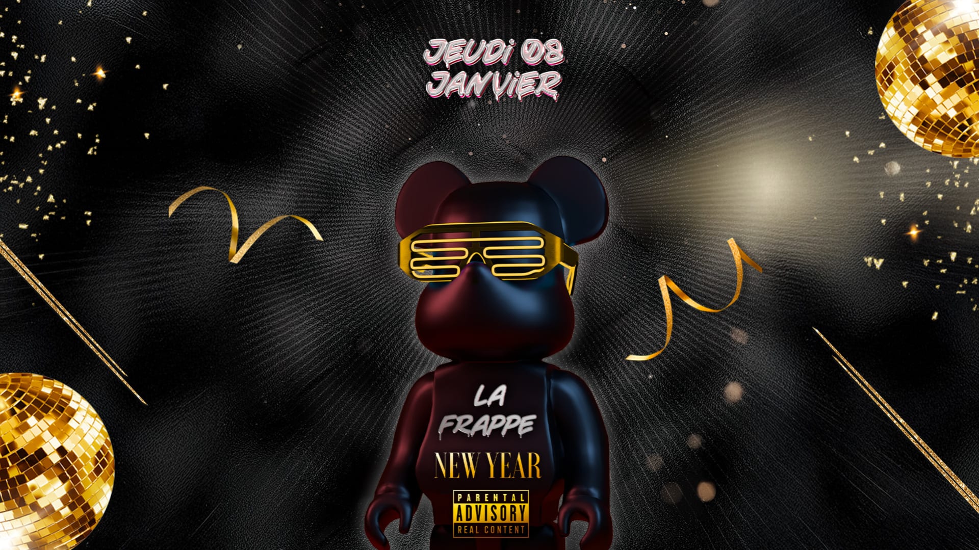 La Frappe : New Year - Jeudi 8 Janvier Loftclub Cover