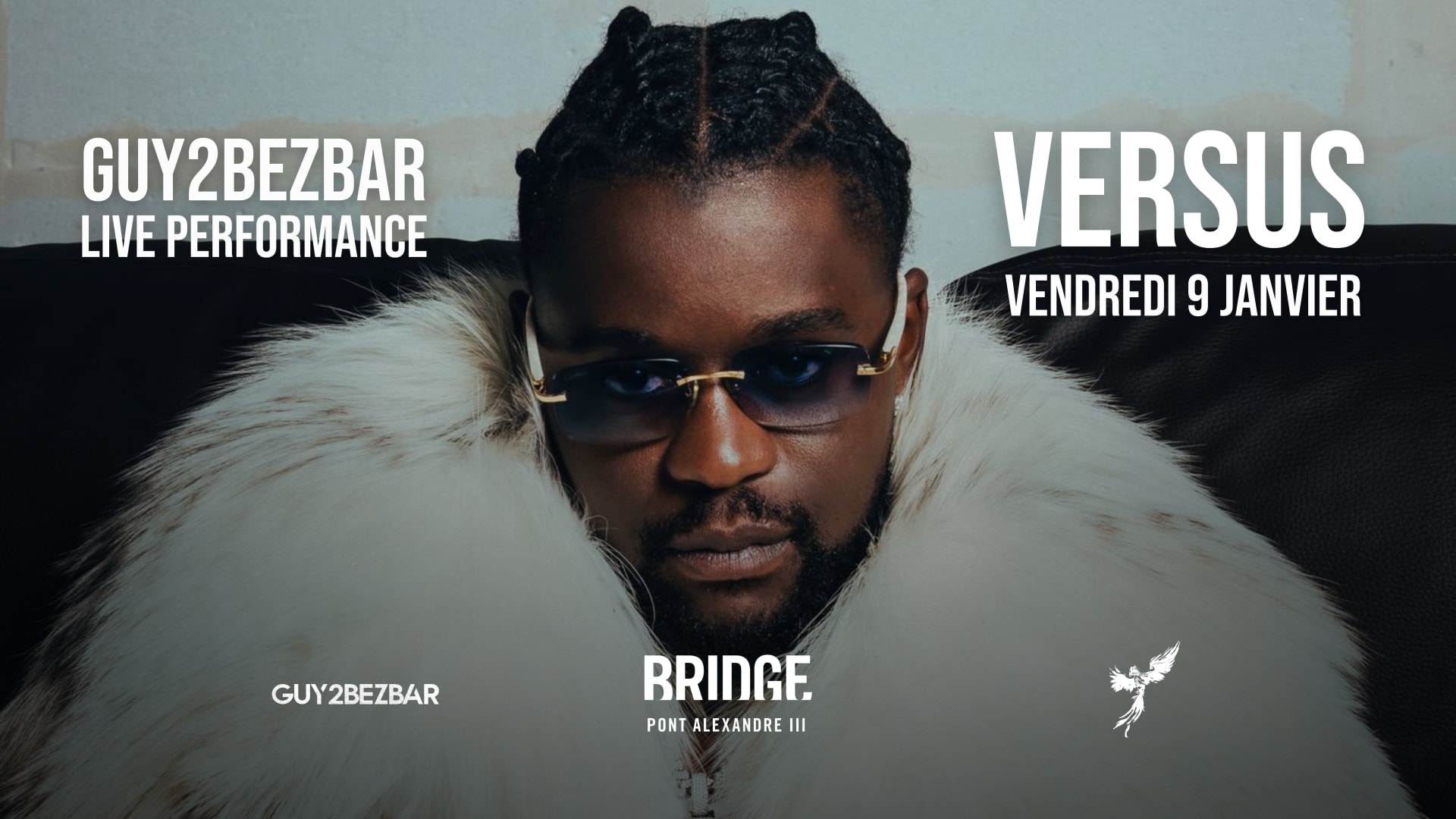 Guy2bezbar Live Performance - Bridge Club - 09.01 Cover