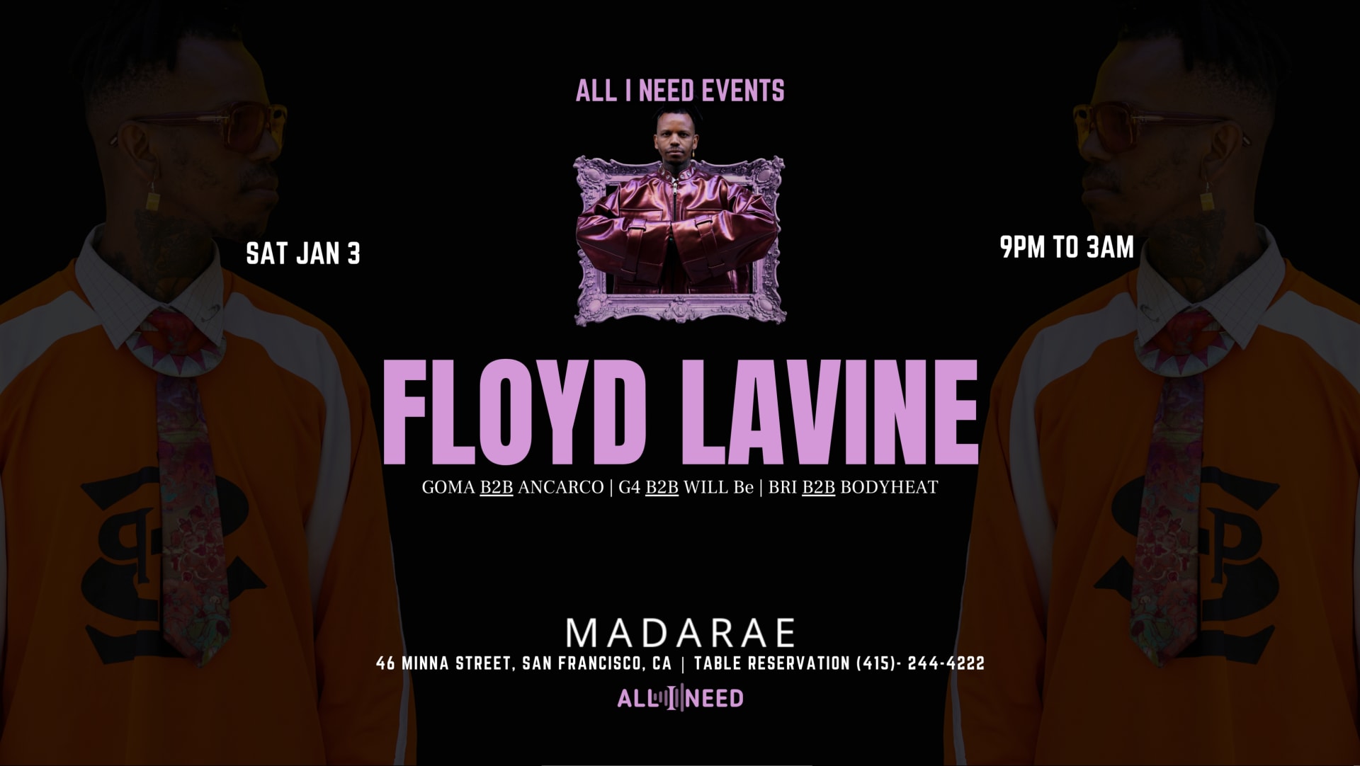 Floyd Lavine [Afro House| Afro Tech] At Madarae Cover