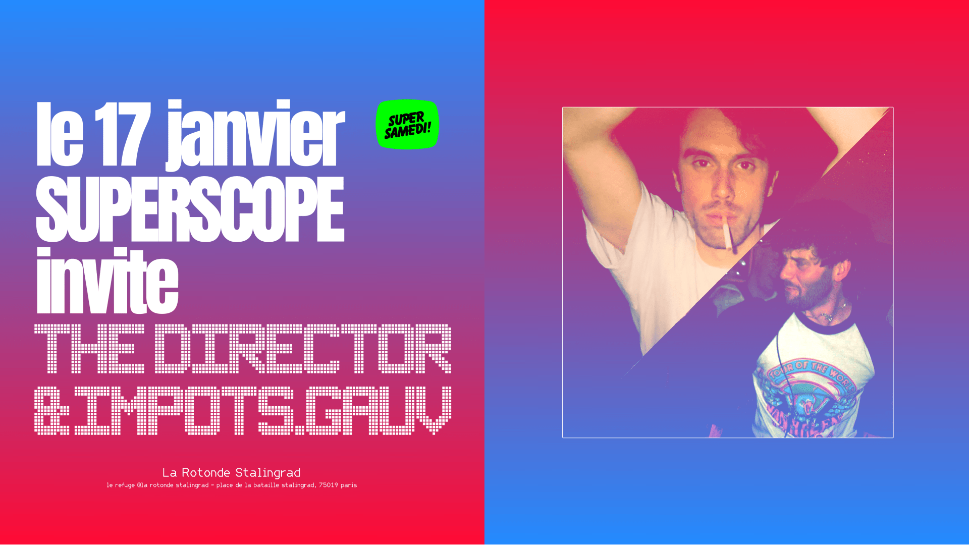 Superscope By The Director & Impots.Gauv Cover