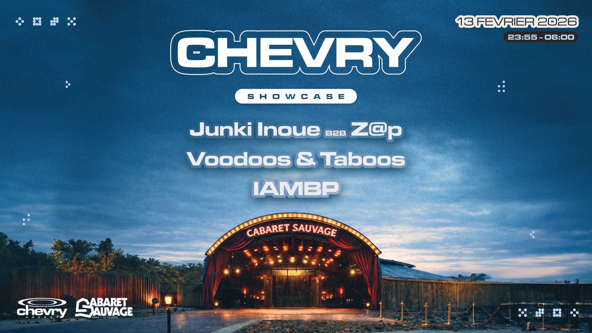 Chevry Showcase: Junki Inoue, Z@P, Voodoos & Taboos & Iambp Cover