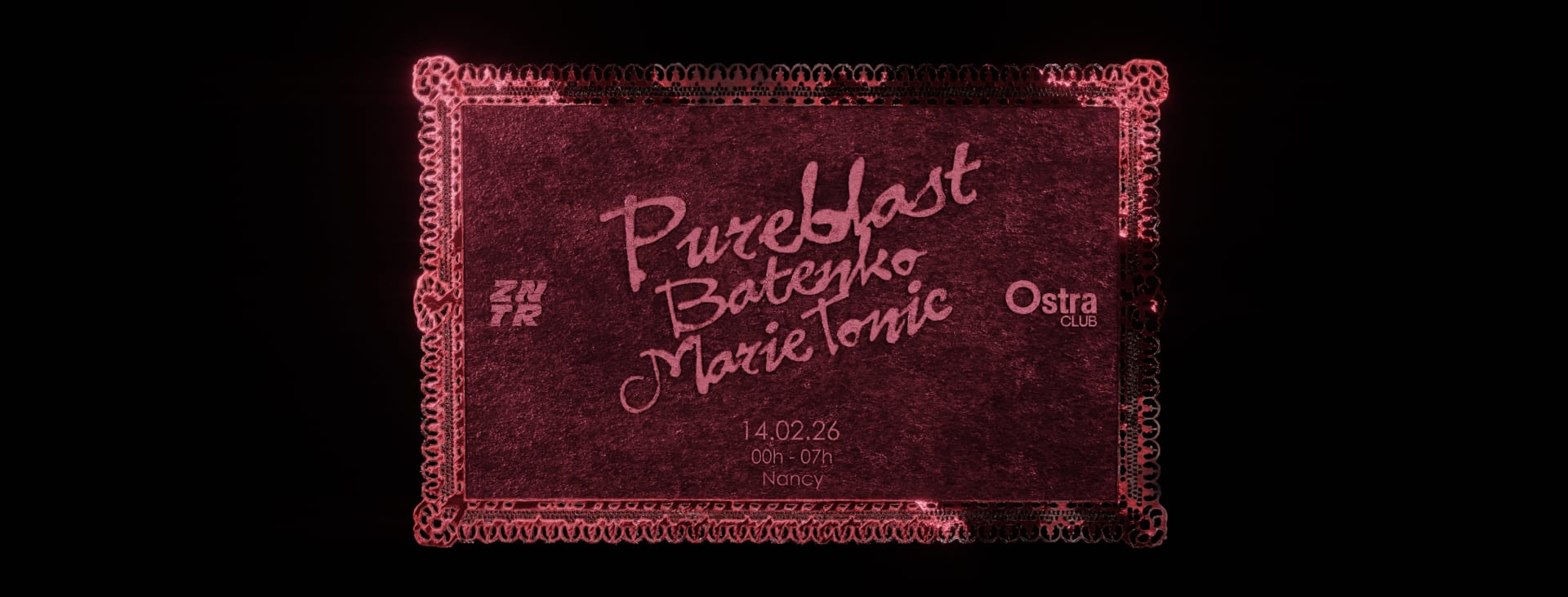 La Zintrie : Pureblast (Baraka), Batenko, Marie Tonic Cover