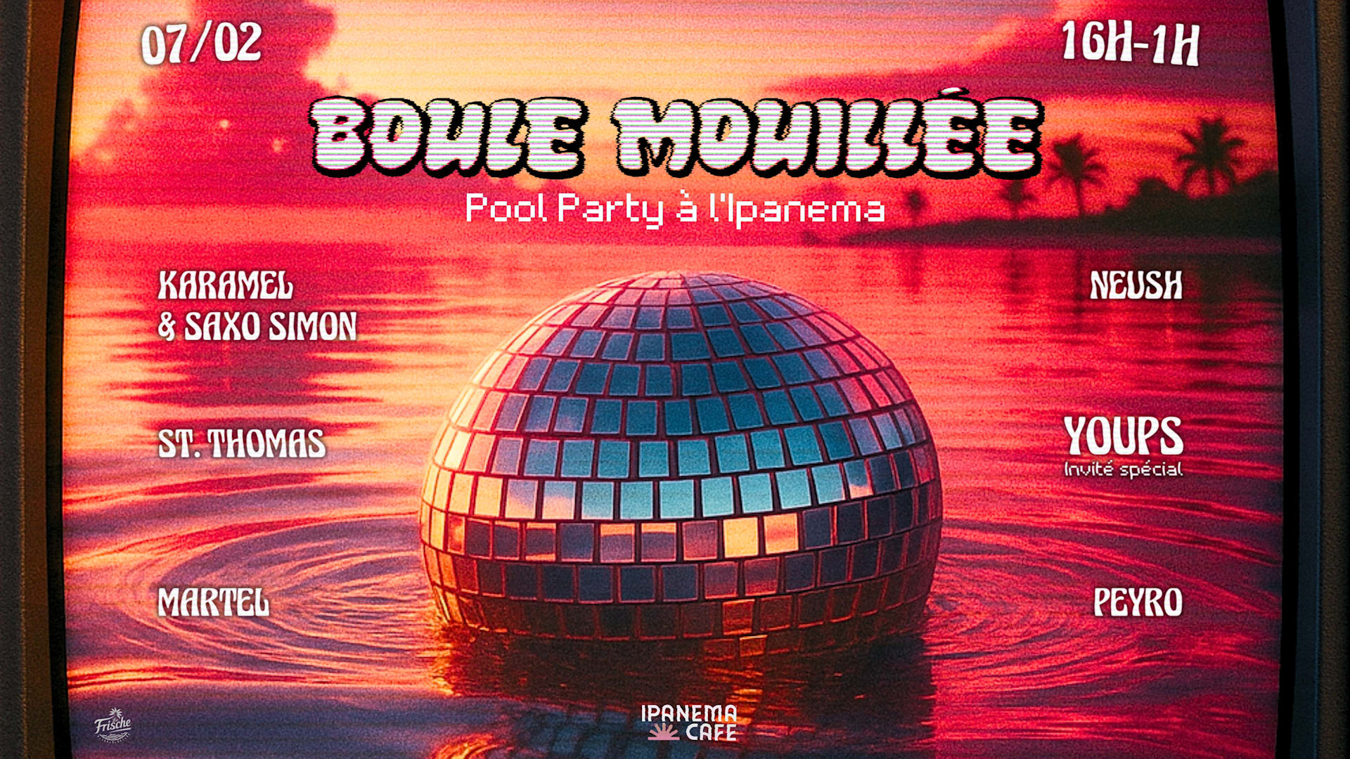 Boule Mouillée 9 - Pool Party À L’Ipanema Cover