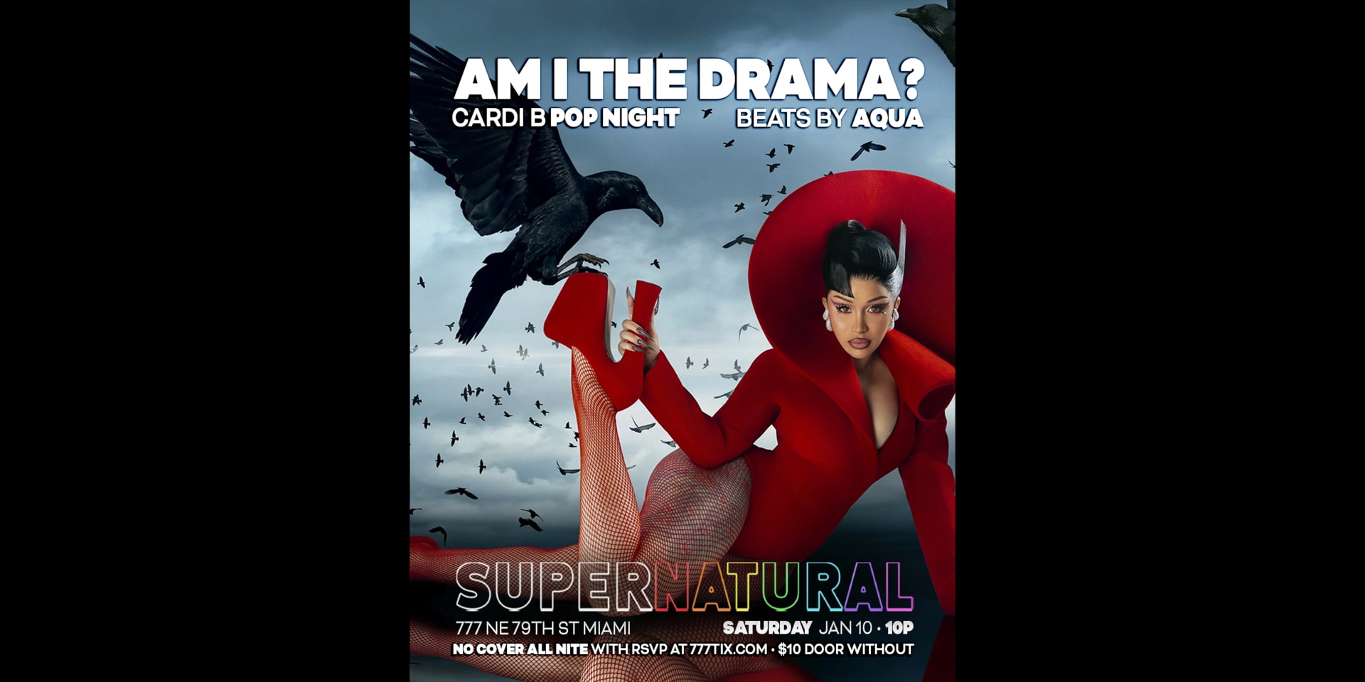 Am I The Drama? Cardi B Pop Night Ft. Aqua Cover