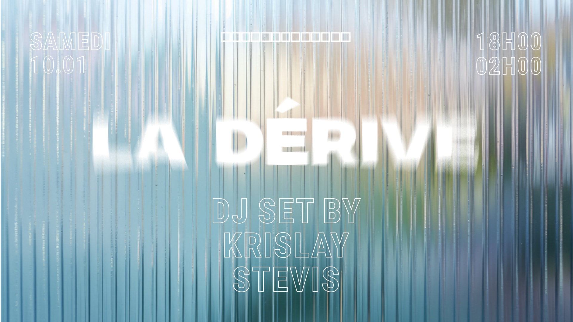 La Dérive Cover