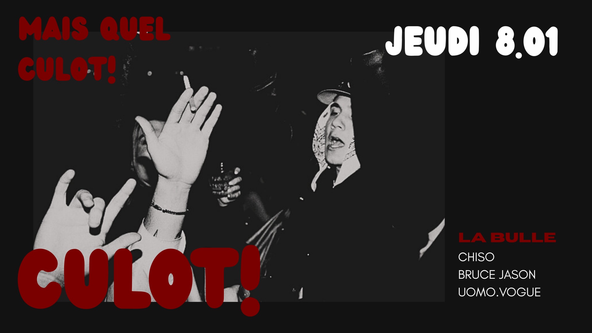 Culot! X La Bulle W/ Bruce Jason & More Cover