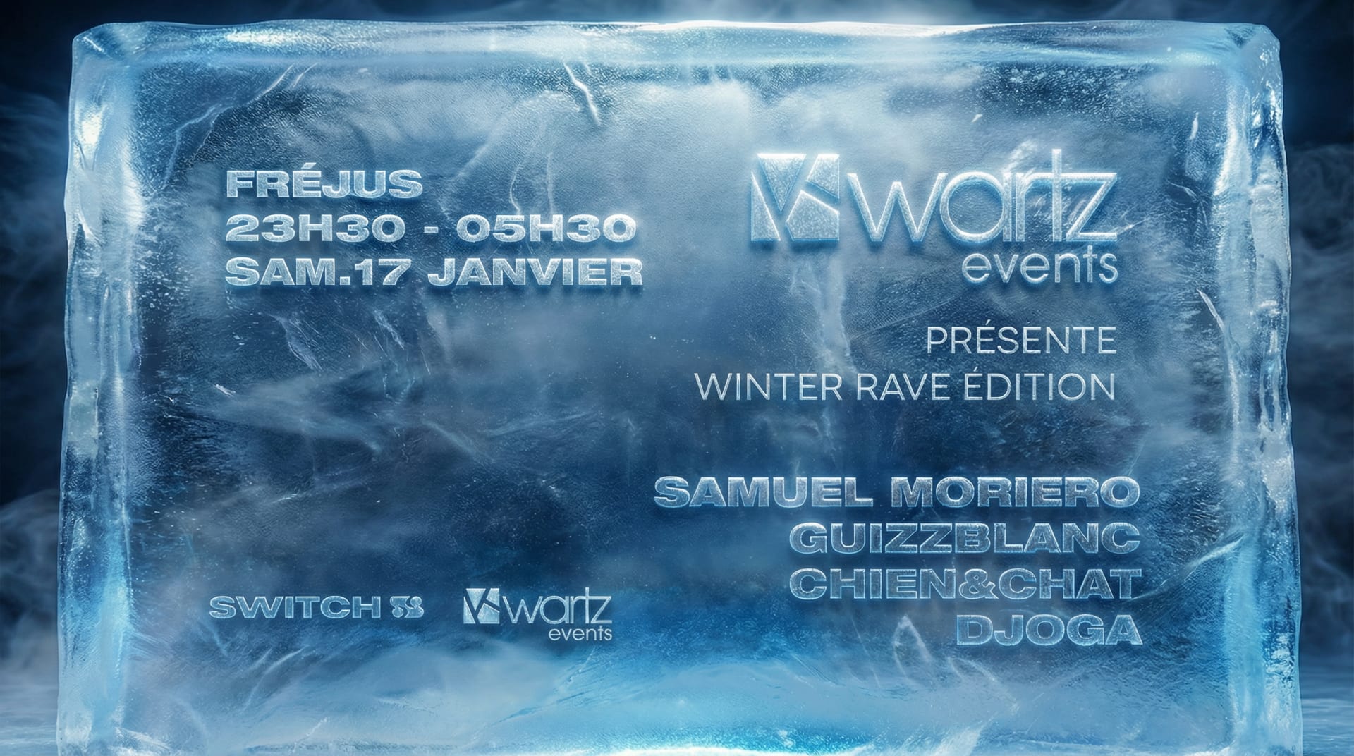 Winter Rave Edition : Samuel Moriero Cover