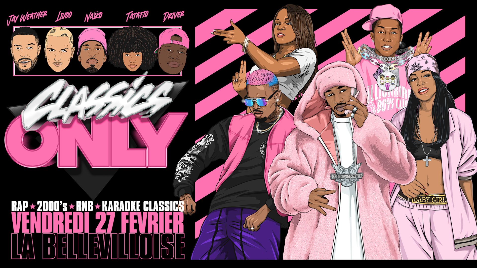 Classics Only | Vendredi 27 Fevrier @ Bellevilloise Cover