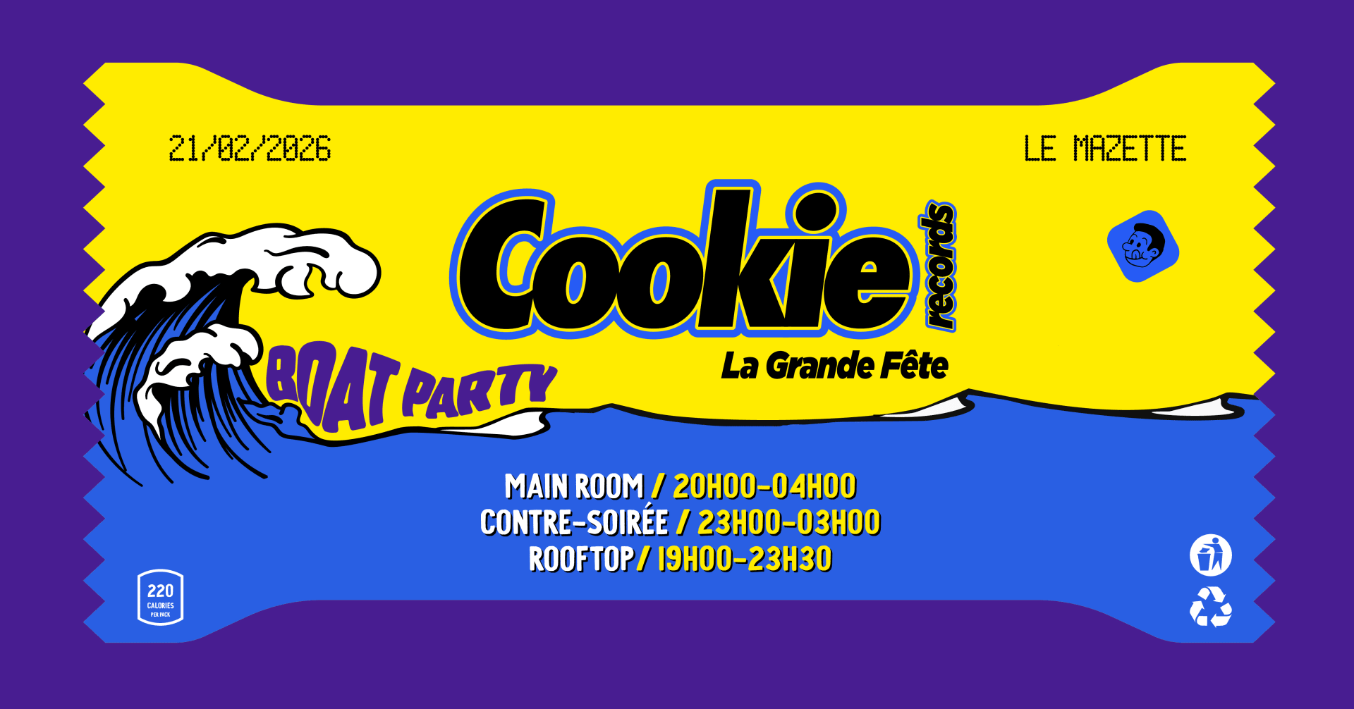 Cookie Records Boat Party Cover