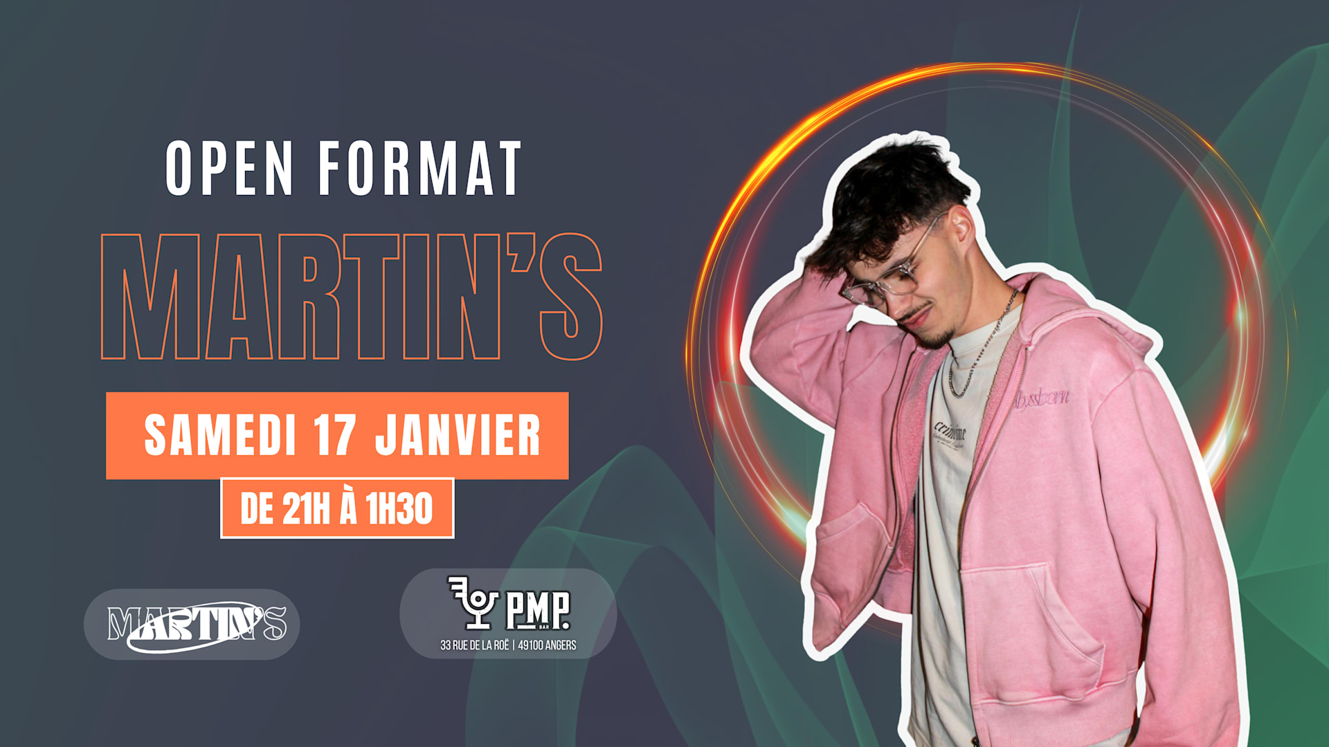Open Format W/ Martin's Au Pmp Bar Cover